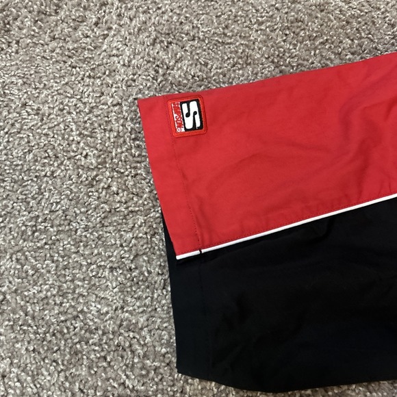 Simpson Racing Talladega Racing Crew Shirt Men's 3XL Red & Black Button Up - Picture 2 of 4